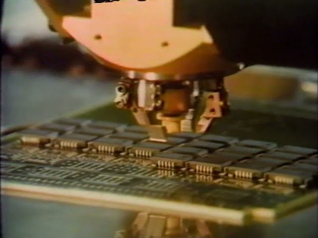 Siemens Computer Manufacturing (80s) 60fps #vhs