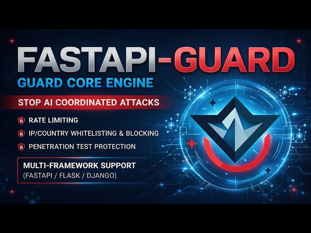 Protect your API from AI-Coordinated Attacks and other vulnerabilities using FastAPI-Guard