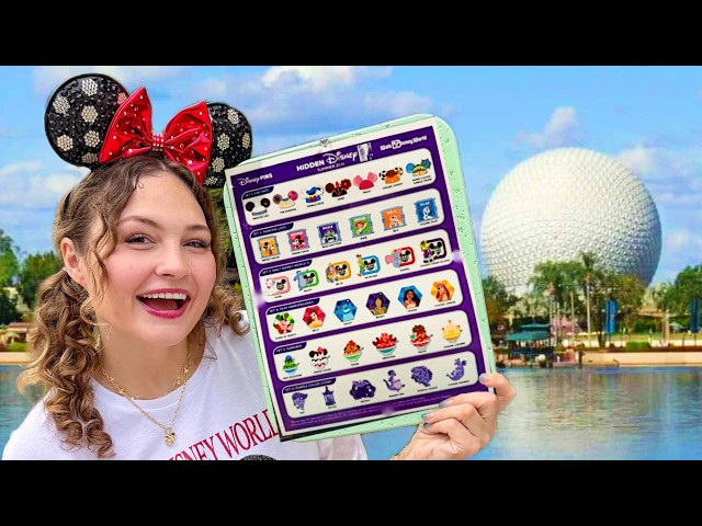 2026 Hidden Disney Pin HUNT | Searching for Wave B Pins at Epcot!