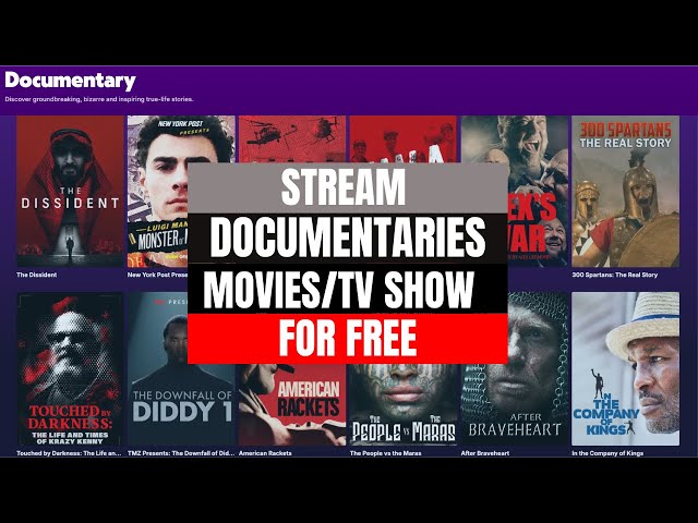 Discover 5 Free Websites to Stream Documentaries, Movies, and TV Shows