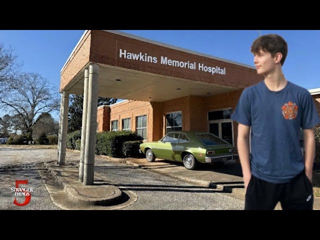 VISITING HAWKINS MEMORIAL HOSPITAL FROM STRANGER THINGS SEASON 5!