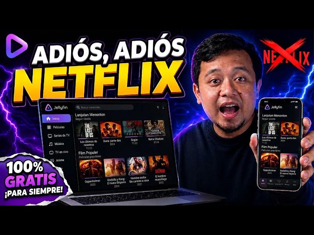¡Despídete de Netflix! Convierte tu laptop en un servidor multimedia gratis