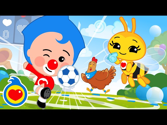 El Fútbol ⚽🥅 Colores del Corazón ❤️ Canciones Infantiles | Plim Plim