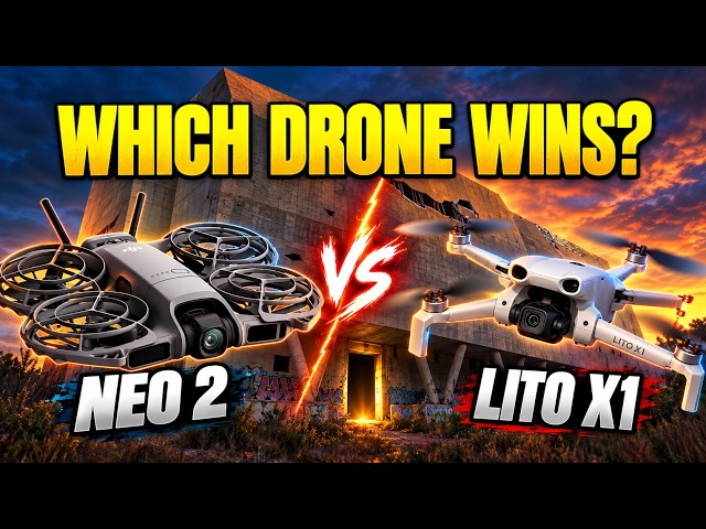 DJI Neo 2 vs DJI Lito X1: Which Drone Handles This Challenge Better?