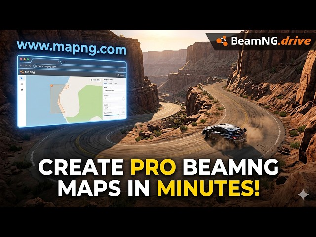 BeamNG Map Making Just Got 10x EASIER! (mapng.com Tutorial)