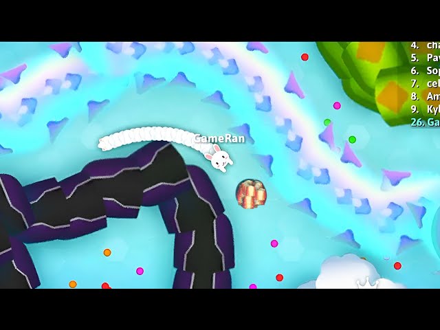 Snake Io 🐍 Trapped Two #top1  Players in One Match! 🐍🔥 (Snake.io Gameplay)