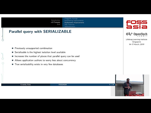 PostgreSQL and the Future, v12 and beyond by Stephen Frost