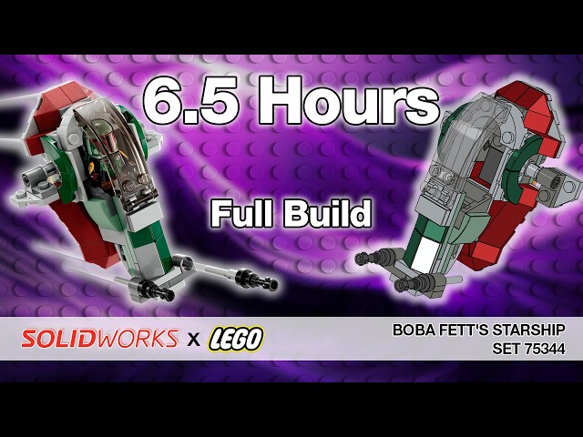 How a CSWE Models a Full LEGO Set in SolidWorks