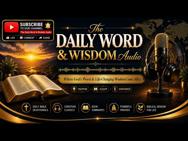 DEVELOP THE DISCIPLINE TO EXCEL | GOD'S WISDOM FOR SUCCESS & EXCELLENCE | FRIDAY 21ST AUGUST, 26
