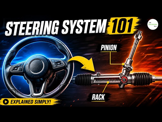 Every Car Steering System Explained | Hydraulic, Electric & Steer-By-Wire