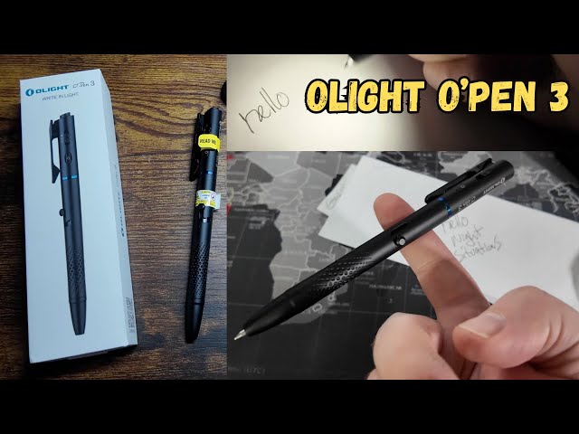 OLIGHT O’Pen 3 EDC | Light, Laser & Writing in the Dark