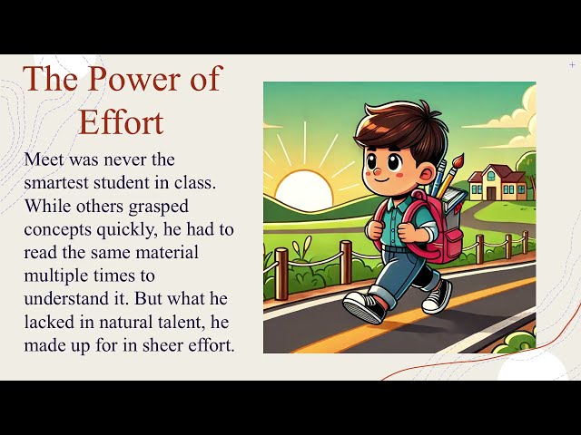 The Power of Effort – A Short Story to Inspire You | Motivational Story