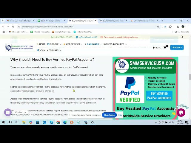 Buy Verified PayPal Accounts