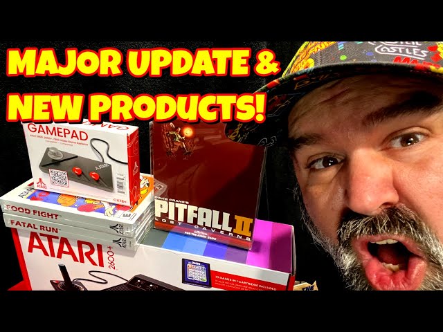 Major Atari 2600+ Update Plus New 7800 Products!