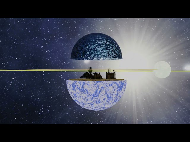 Visual Explanations Where Humans Stay | Planet Earth Cut Into Two