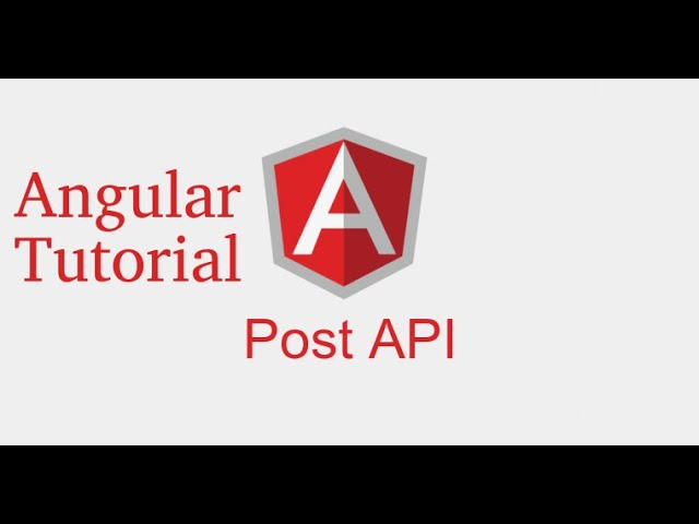 Angular 9 tutorial #14 post api with form submit