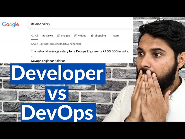 Developer vs Devops Who earns more #shorts