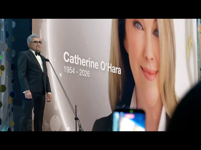 Eugene Levy Pays Tribute To Catherine O'Hara At Canadian Screen Awards