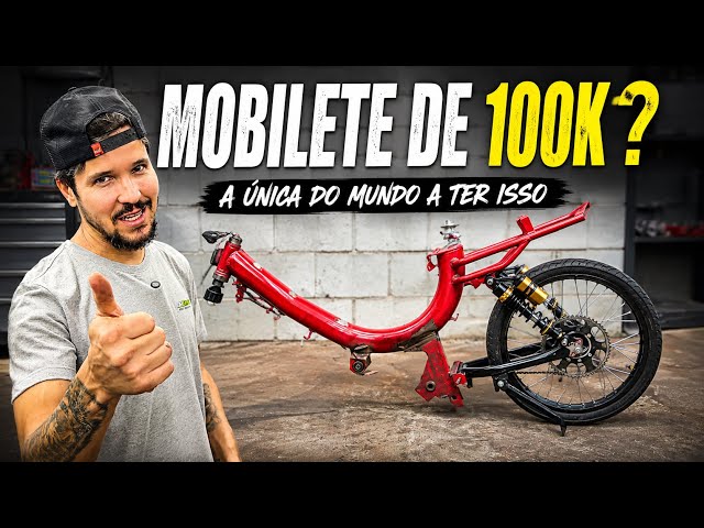 A 100k moped? 🤑 The only moped in the world to have this feature, which I manufactured myself!