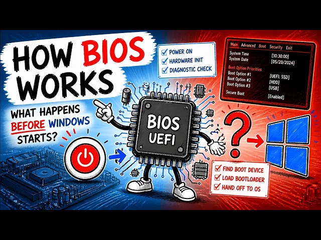 How BIOS Works What Happens Before Windows Starts?