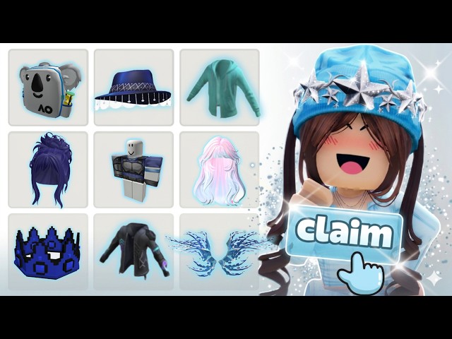 REDEEM EVERY FREE BLUE ITEM CODE IN ROBLOX 2026! [EVERY PINK HAIR, FACE AND ACCESSORY CODE]