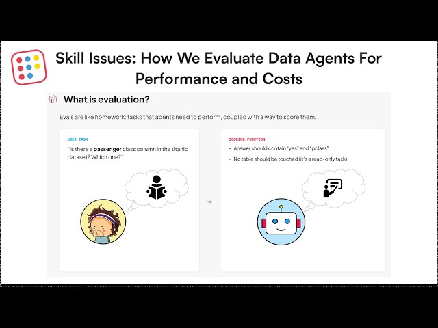 Skill Issues: How We Evaluate Data Agents For Performance and Costs