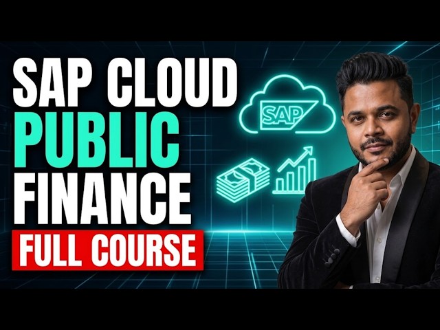 SAP Cloud Public Finance Full Course | ZaranTech