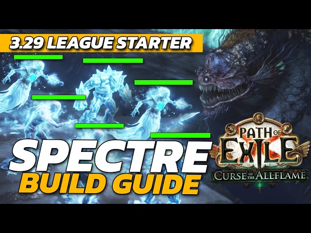 My Spectre League Starter for 3.29 Allflame! - PoE 1 Build Guide
