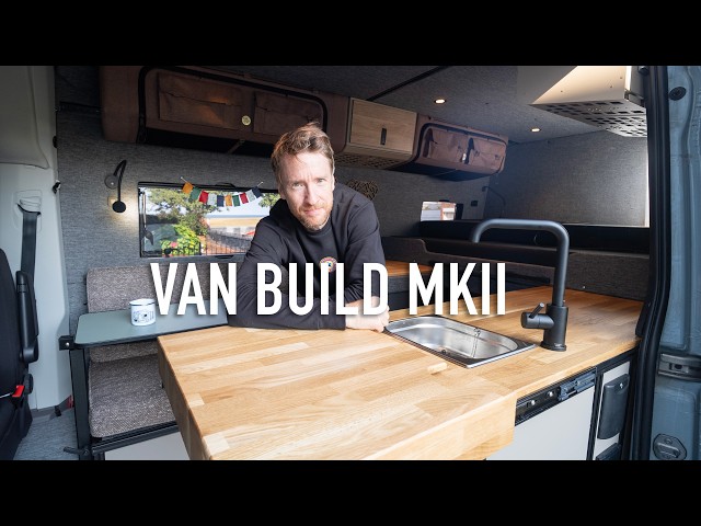 Reconstruí el interior de mi furgoneta camper y quedó mucho mejor