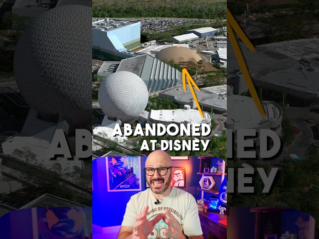 Disney World's ABANDONED golden dome, explained 🧬 #disneyworld