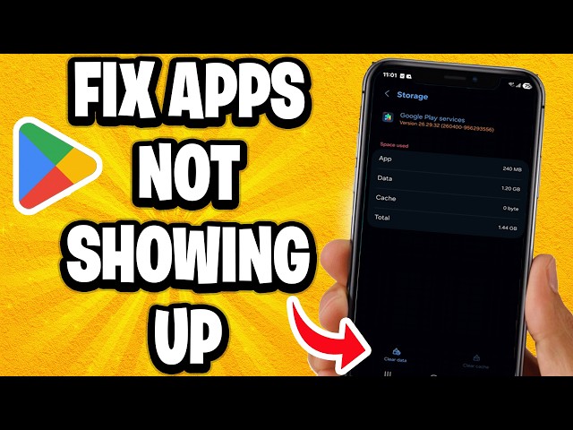 Fix Apps Not Showing Up In Google Play Store - Tutorial