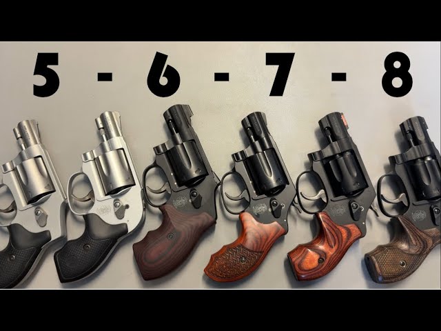5,6,7,8 - S&W J Frame Overview & Collection 