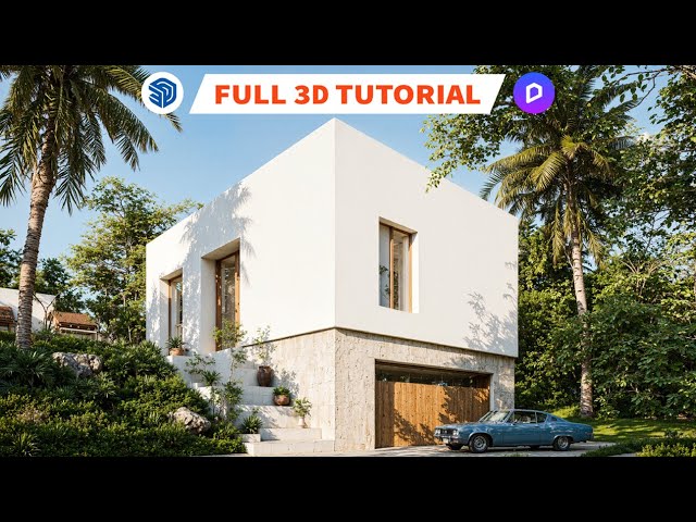 SketchUp + D5 Render Full 3D Tutorial | Beginner to Advanced Rendering Workflow