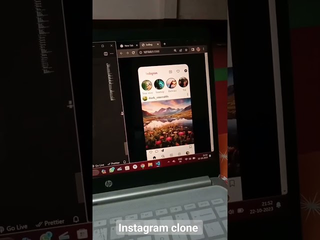 Instagram clone! created by using HTML and CSS💻💻💫🤖