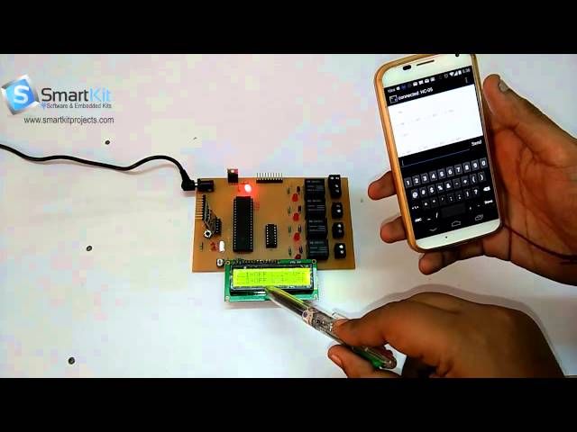 Android Based Home Automation System using 8051 Based Microcontroller