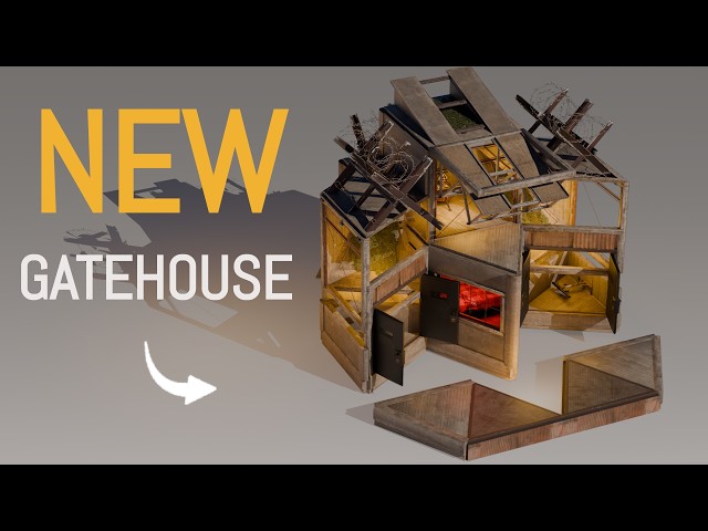 [NEW] GATEHOUSE/FUNNEL WALL Concept Base Design | OP Turrets | RUST 2026