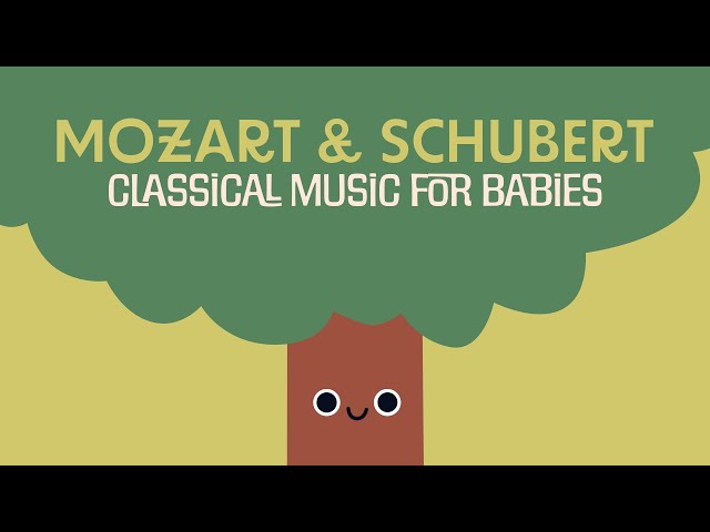 Baby Classical ❤️ MOZART & SCHUBERT ❤️ Piano Music for sleeping babies