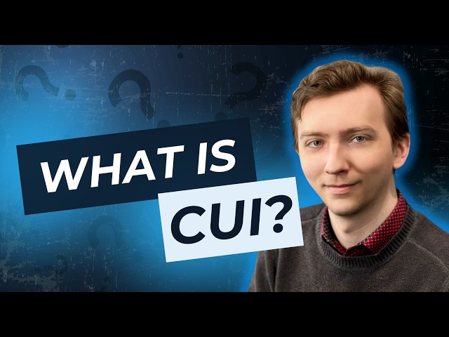 What is CUI? A Quick Breakdown for DoD Contractors