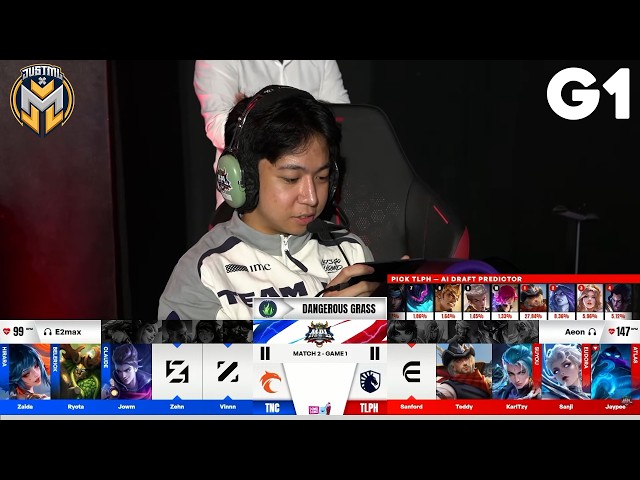 TEAM LIQUID PH vs TNC | Game 1 | MPL PH S18 | WEEK 3 DAY 2