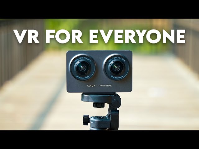 CALF x VISINSE 3D VR180 Camera Review - Make Every Video 8K Spatial