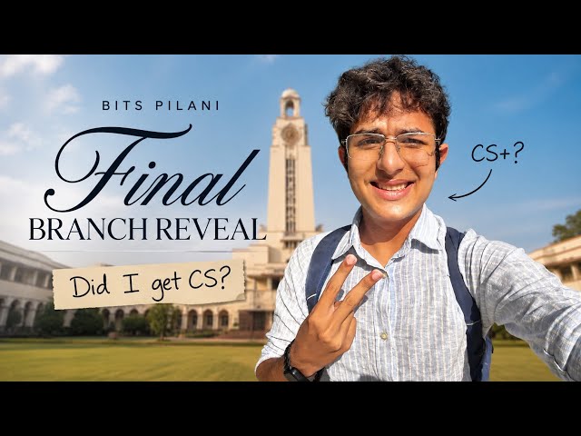 BITS Pilani FINAL Branch Reveal 😱 | Did I Get CS? | BITSAT 2026 #BITSAT2026 #bitspilani#BranchReveal