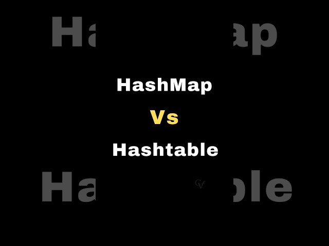Java HashMap vs. Hashtable ✍️