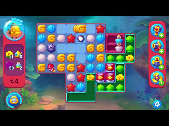 Fishdom lvl 8541-8546🔥Gameplay #828