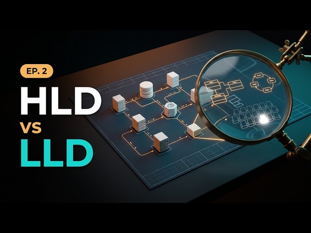 HLD vs LLD: Design a Ticket Booking App at Both Levels | System Design Ep. 2