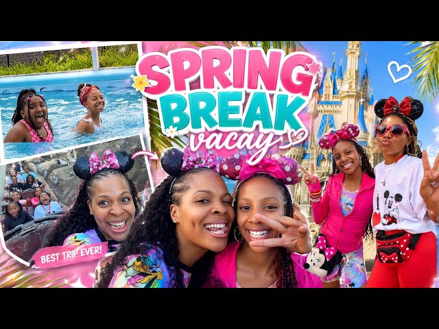 BEST SPRING BREAK ROAD TRIP TO FLORIDA EVER? 👀😂… or NAH?! 😳 (Disney + Drama + Crashouts
