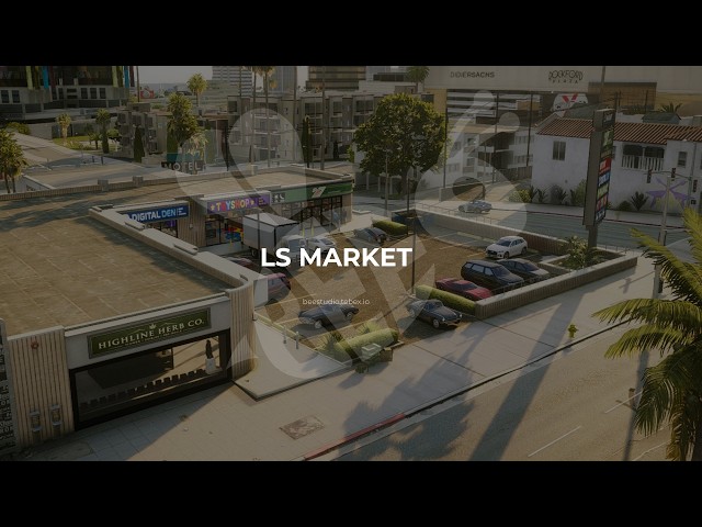 LS Market | FiveM Store MLO Pack (6 Interiors)