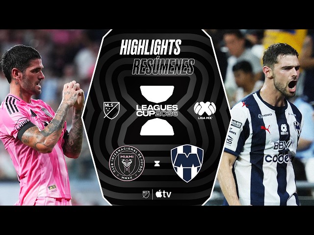 Inter Miami CF vs. CF Monterrey | Leagues Cup | Full Match Highlights