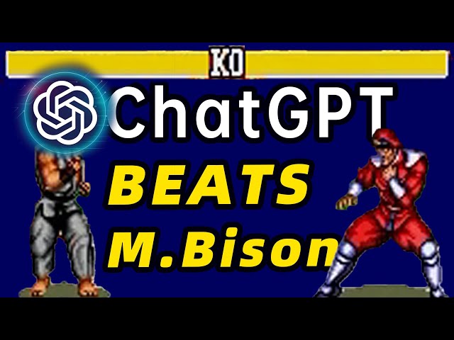 Can AI code AI? ChatGPT beats Street Fighter 2!