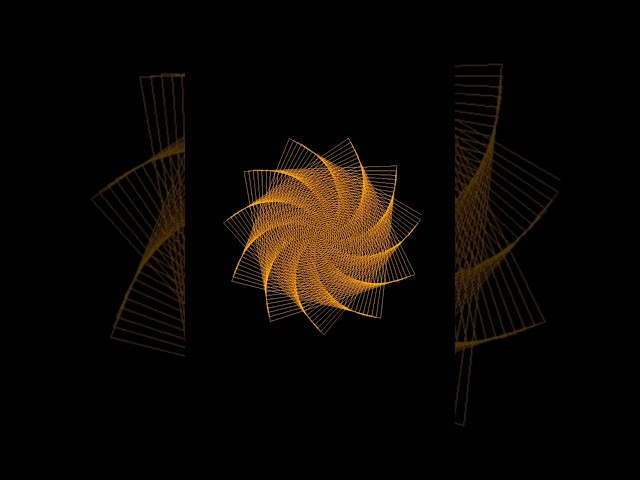 Python Turtle Designs #26: Artistic Squares Made Easy! 🟧