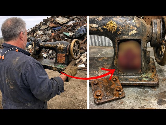 [Full Story] He Thought it Was a Worthless Old Sewing Machine, Until He Opened the Case…